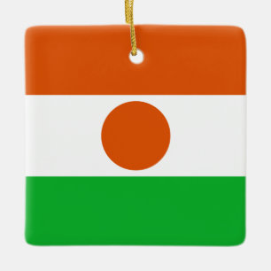 Niger Flag Keramisch Ornament