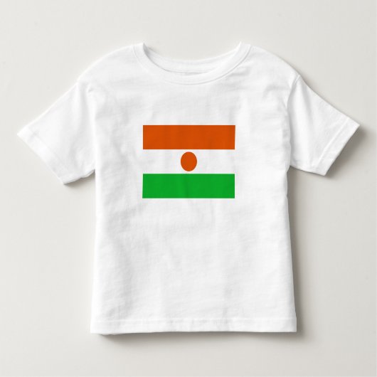 Niger Flag Kinder Shirts (Voorkant)