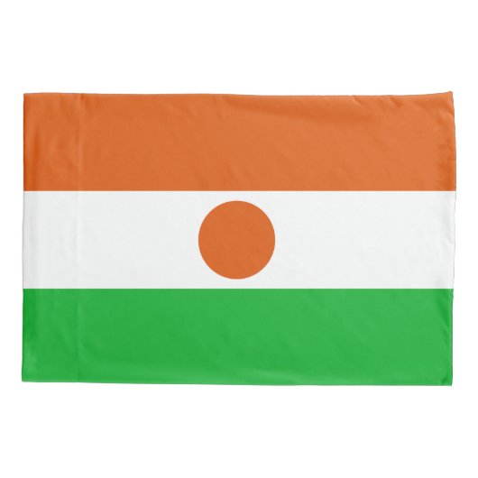 Niger Flag Kussensloop (Achterkant)
