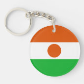 Niger Flag Sleutelhanger (Voorkant)
