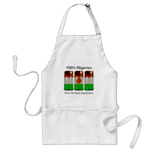 Niger Flag Spice Jars Apron Standaard Schort