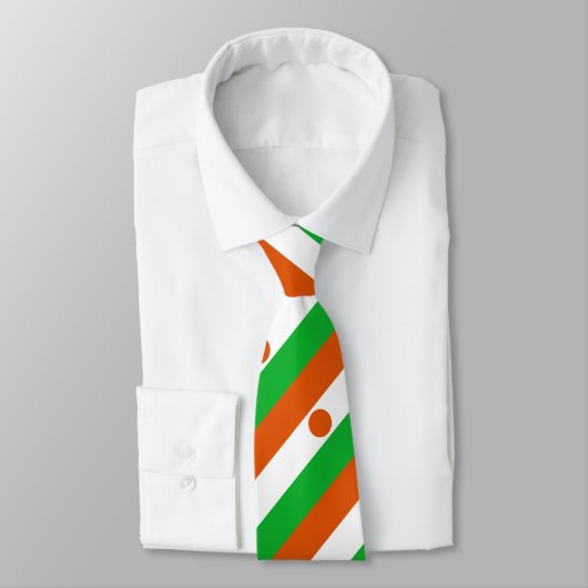 Niger Flag Stropdas (Gebonden)