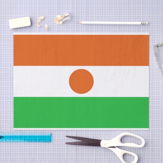 Niger Flag Tissuepapier (Craft)