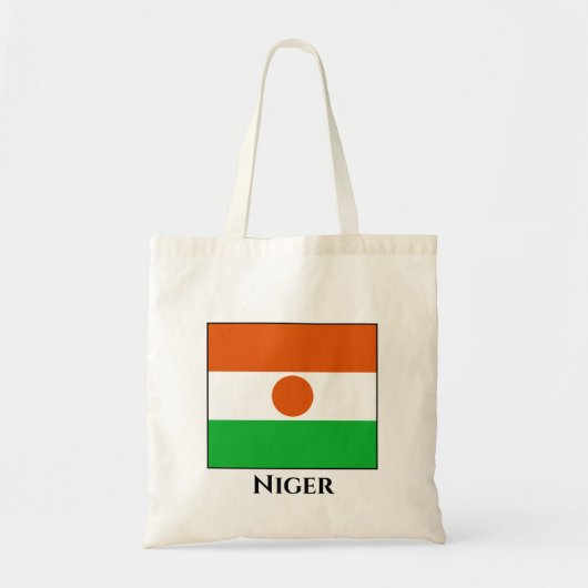Niger Flag Tote Bag (Voorkant)
