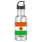 Niger Flag Waterfles (Voorkant)