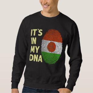 Niger in mijn Nigeriaanse dna-vlaggenteam Nigeria Trui