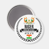 Niger Magneet (Voorkant / Achterkant)