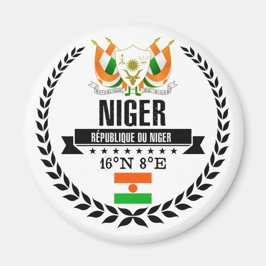 Niger Magneet (Voorkant)
