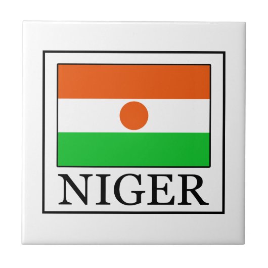 Niger Tegeltje (Voorkant)