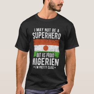 Nigerese vlag trots Nigerese T-shirt