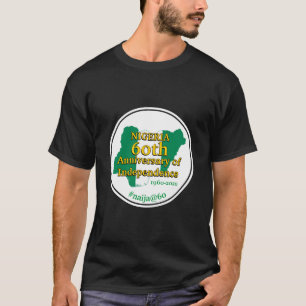NIGERIA 60e Jubileum Onafhankelijkheid   Nigeriaan T-shirt