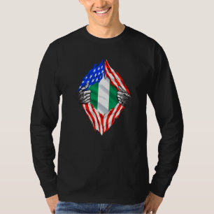 Nigeria beslaat het Nigeriaanse Nigeriaans erfgoed T-shirt