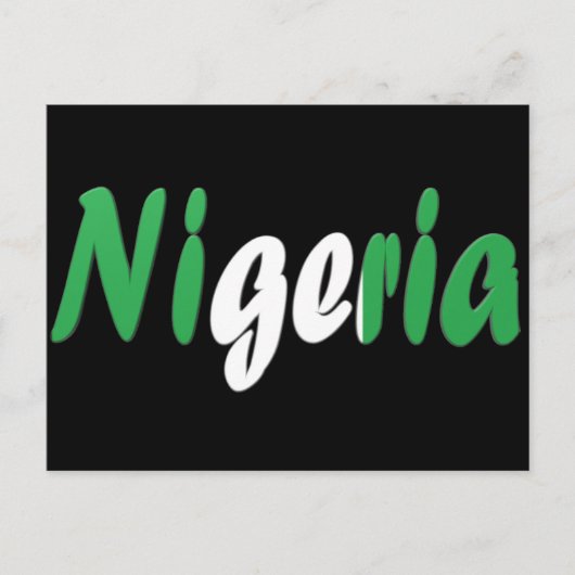 Nigeria Briefkaart (Voorkant)
