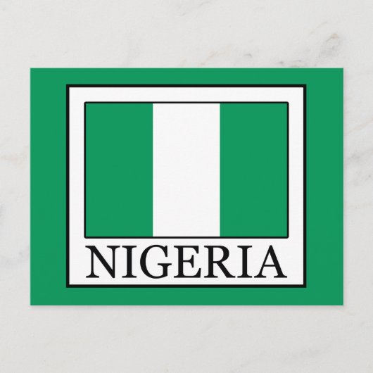 Nigeria Briefkaart (Voorkant)