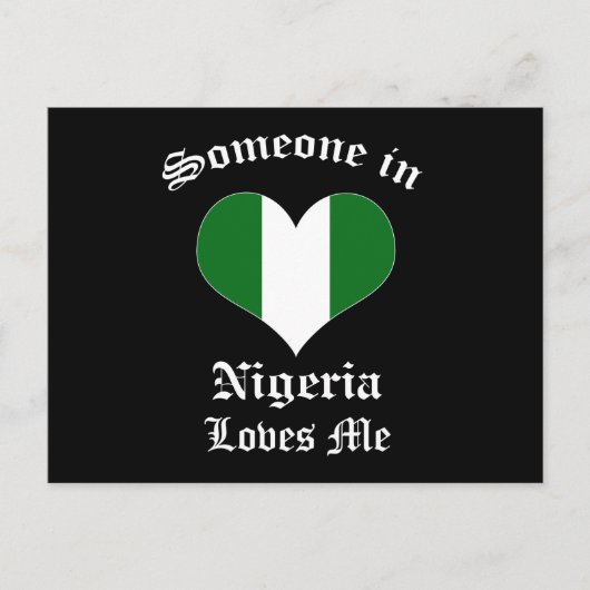 Nigeria Briefkaart (Voorkant)