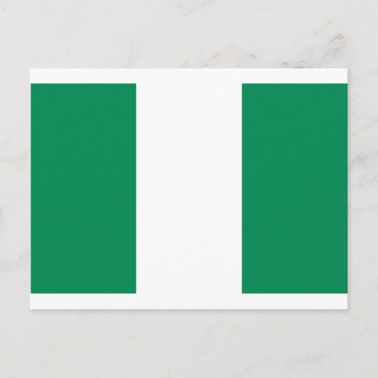 Nigeria Briefkaart (Voorkant)