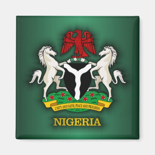 Nigeria COA Magneet (Voorkant)