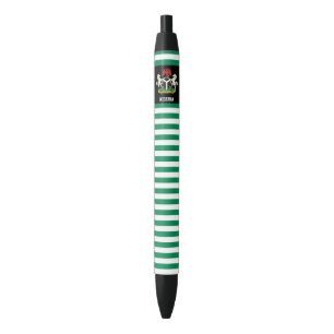 Nigeria Flag Cute Patriotic Zwarte Inkt Pen