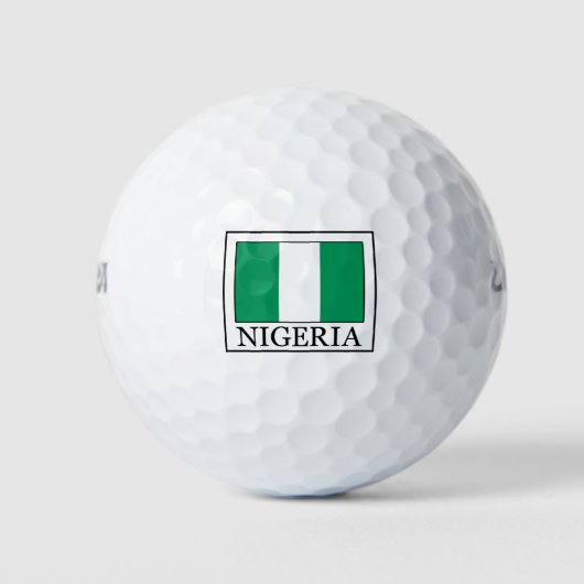 Nigeria Golfballen (Voorkant)