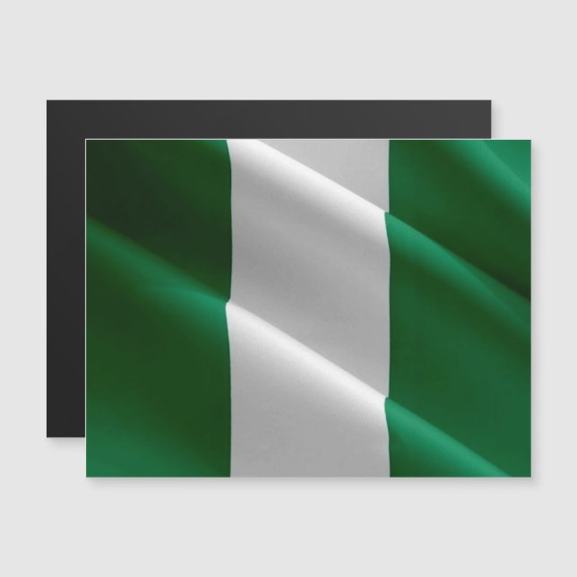 Nigeria - Golfvlag - (Voorkant / Achterkant)