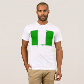 Nigeria Grunge t-shirt (Voorkant volledig)