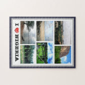 Nigeria - Ik hou van - Legpuzzel (Horizontaal)