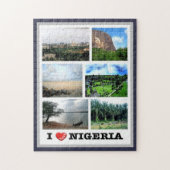 Nigeria - Ik hou van - Legpuzzel (Verticaal)
