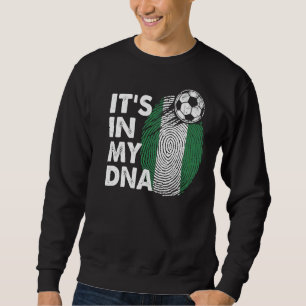 Nigeria in mijn Nigeriaanse dna-vlaggenteam Nigeri Trui