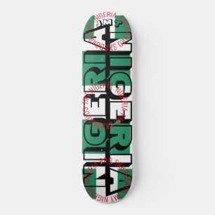 NIGERIA JMT NIGERIA 8 1/4" Skateboarddek Skateboard