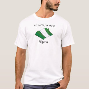 Nigeria Landvlag T-Shirt