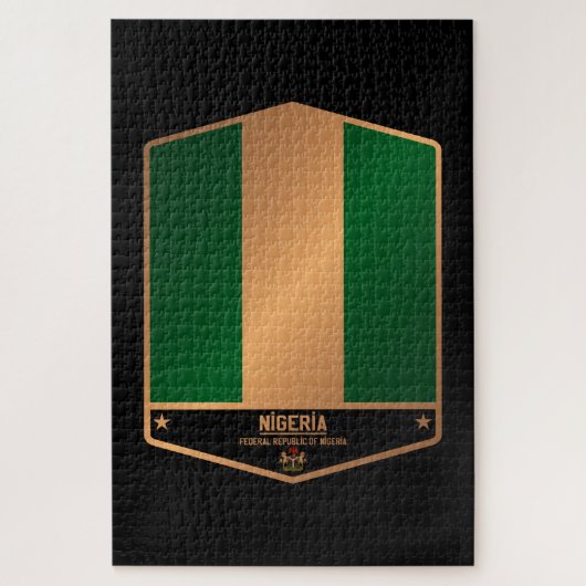 Nigeria Legpuzzel (Verticaal)