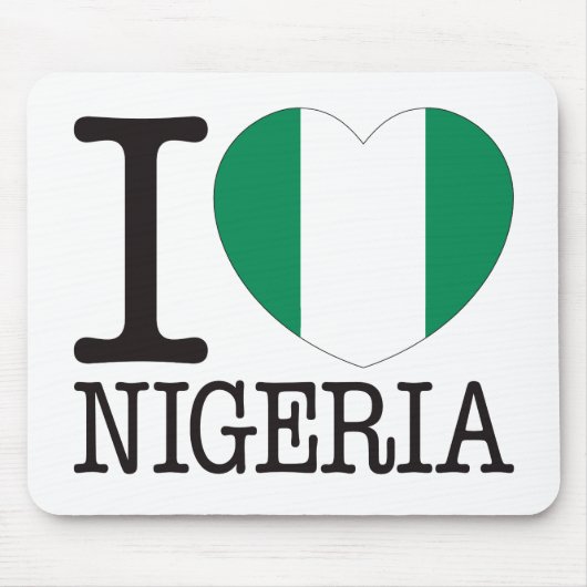 Nigeria Love v2 Muismat (Voorkant)