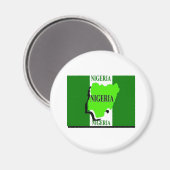 Nigeria Magneet (Voorkant / Achterkant)