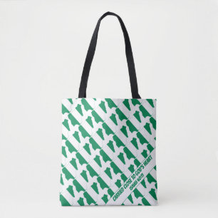 NIGERIA NAIJA VLAG Bijbelse Schrift Christelijk Draagtas