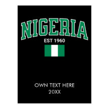 Nigeria Opgericht 1960 — Gepersonaliseerd Erfgoed