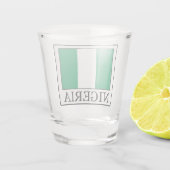 Nigeria Shot Glas (Achterkant)