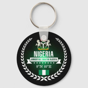 Nigeria Sleutelhanger