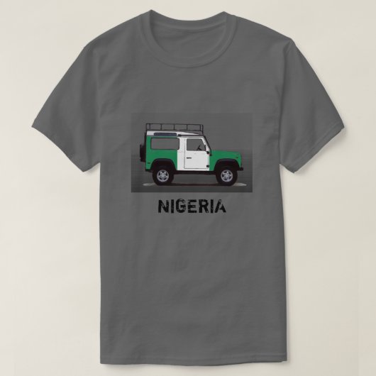 NIGERIA T-SHIRT (Design voorkant)