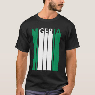 Nigeria T Shirt  Nigeriaanse vlag Vacat