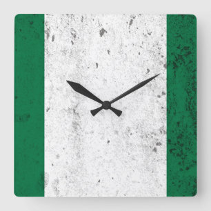 Nigeria Vierkante Klok