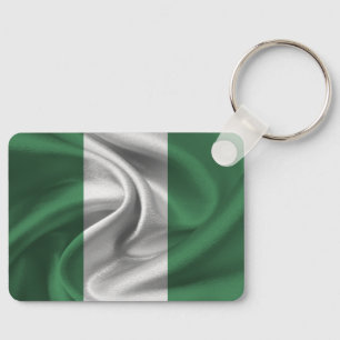 Nigeria Vlag Sleutelhanger