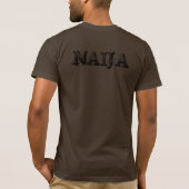 Nigeriaans hart van Afrika T-shirt (Achterkant)