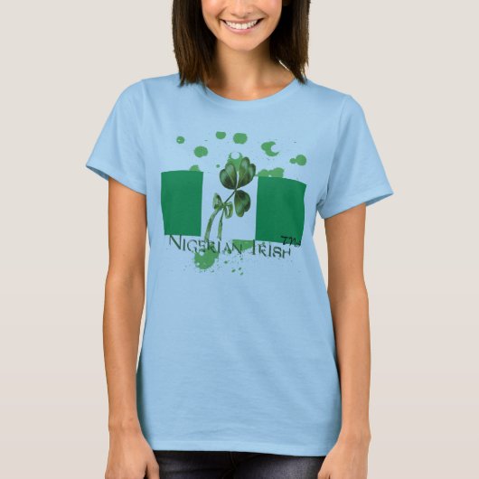 Nigeriaans Iers T-shirt (Voorkant)