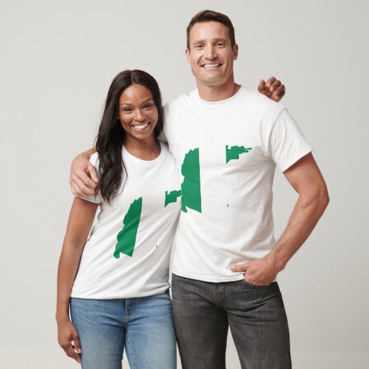Nigeriaans zegel t-shirt (Unisex)