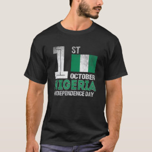 Nigeriaanse Onafhankelijkheidsdag Viering Nigeria T-shirt