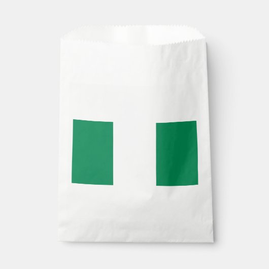 Nigeriaanse vlag bedankzakje (Voorkant)