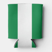 Nigeriaanse vlag blikjeskoeler (Voorkant)