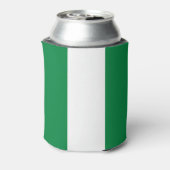 Nigeriaanse vlag blikjeskoeler (Blikje Achterkant)