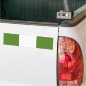 Nigeriaanse vlag bumpersticker (Op Truck)