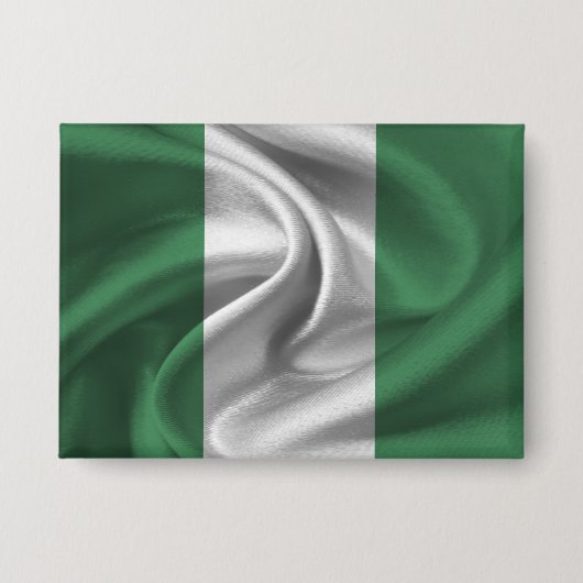 Nigeriaanse vlag Button (Voorkant)